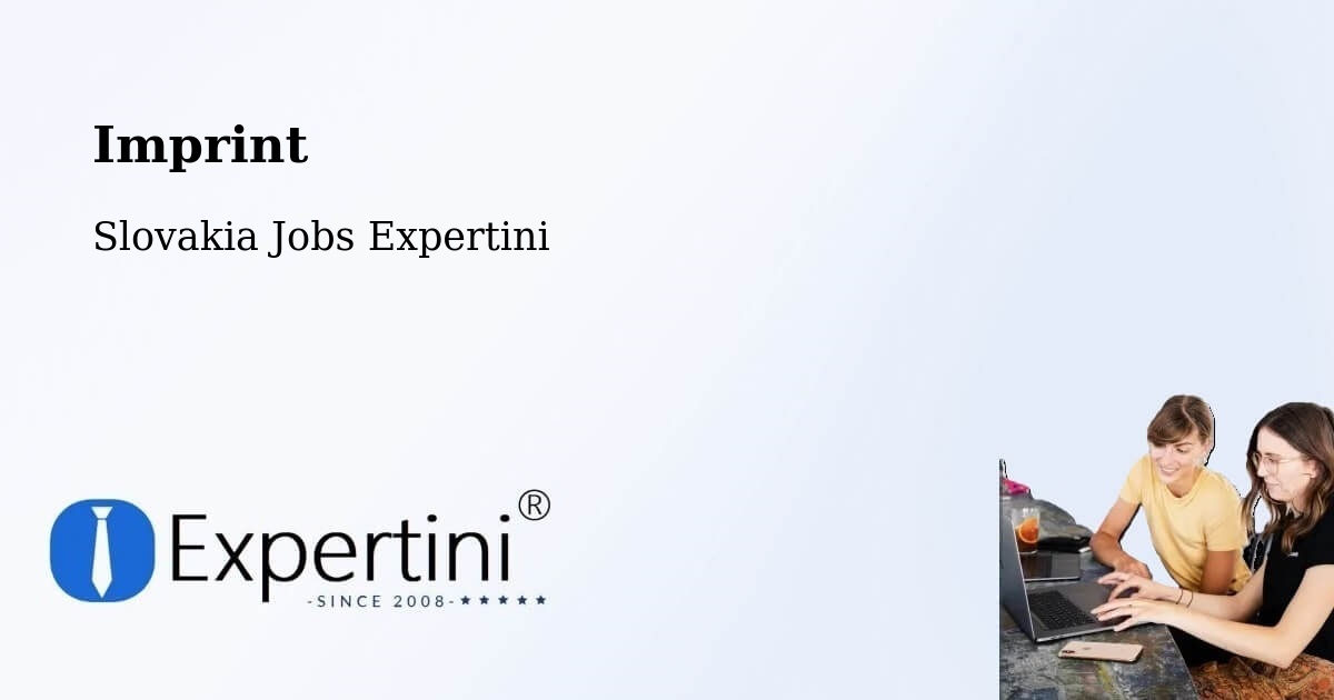 Imprint – Vinné - Slovakia Jobs Expertini